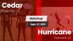 Matchup: Cedar City vs. Hurricane  2019