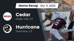 Recap: Cedar  vs. Hurricane  2020