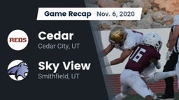 Recap: Cedar  vs. Sky View  2020