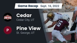Recap: Cedar  vs. Pine View  2022