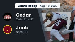Recap: Cedar  vs. Juab  2023