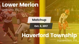 Matchup: Lower Merion vs. Haverford Township  2017