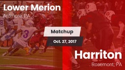 Matchup: Lower Merion vs. Harriton  2017