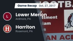 Recap: Lower Merion  vs. Harriton  2017