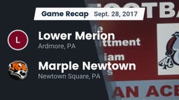 Recap: Lower Merion  vs. Marple Newtown  2017