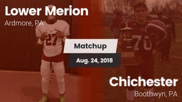 Matchup: Lower Merion vs. Chichester  2018