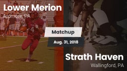 Matchup: Lower Merion vs. Strath Haven  2018