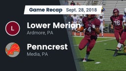 Recap: Lower Merion  vs. Penncrest  2018