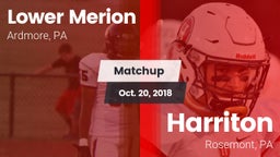 Matchup: Lower Merion vs. Harriton  2018