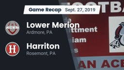 Recap: Lower Merion  vs. Harriton  2019