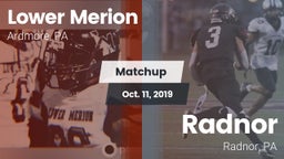 Matchup: Lower Merion vs. Radnor  2019