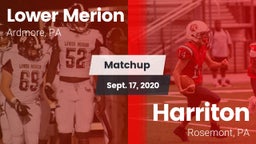 Matchup: Lower Merion vs. Harriton  2020