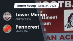 Recap: Lower Merion  vs. Penncrest  2021