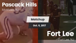 Matchup: Pascack Hills vs. Fort Lee  2017