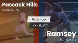 Matchup: Pascack Hills vs. Ramsey  2017