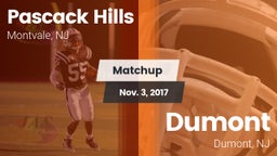 Matchup: Pascack Hills vs. Dumont  2017