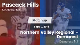 Matchup: Pascack Hills vs. Northern Valley Regional -Demarest 2018