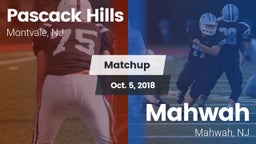 Matchup: Pascack Hills vs. Mahwah  2018