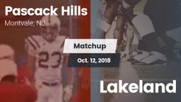 Matchup: Pascack Hills vs. Lakeland 2018