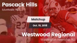 Matchup: Pascack Hills vs. Westwood Regional  2018