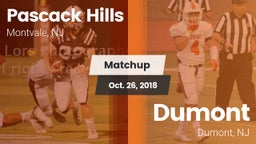 Matchup: Pascack Hills vs. Dumont  2018
