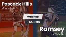 Matchup: Pascack Hills vs. Ramsey  2019