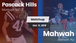 Matchup: Pascack Hills vs. Mahwah  2019