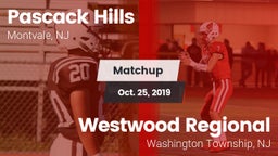 Matchup: Pascack Hills vs. Westwood Regional  2019