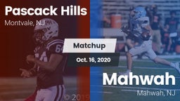Matchup: Pascack Hills vs. Mahwah  2020