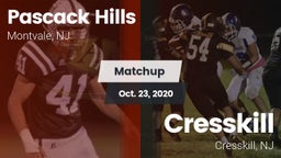 Matchup: Pascack Hills vs. Cresskill  2020