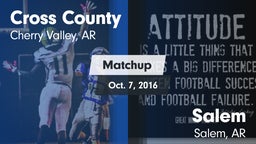 Matchup: Cross County vs. Salem  2016