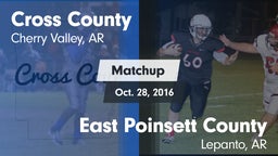 Matchup: Cross County vs. East Poinsett County  2016