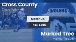 Matchup: Cross County vs. Marked Tree  2017