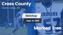 Matchup: Cross County vs. Marked Tree  2018