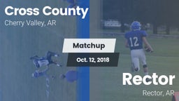 Matchup: Cross County vs. Rector  2018