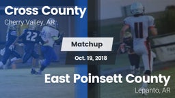 Matchup: Cross County vs. East Poinsett County  2018