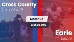Matchup: Cross County vs. Earle  2019