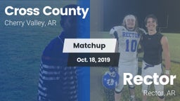 Matchup: Cross County vs. Rector  2019