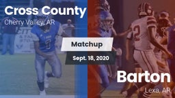 Matchup: Cross County vs. Barton  2020