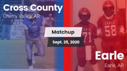 Matchup: Cross County vs. Earle  2020