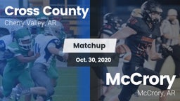 Matchup: Cross County vs. McCrory  2020