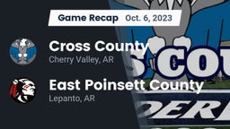 Recap: Cross County  vs. East Poinsett County  2023