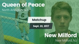 Matchup: Queen of Peace vs. New Milford  2017