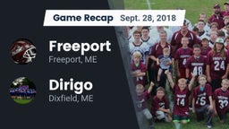Recap: Freeport  vs. Dirigo  2018