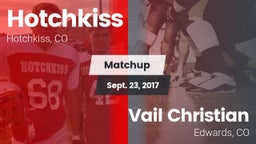 Matchup: Hotchkiss vs. Vail Christian  2017