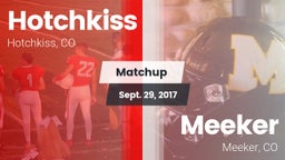 Matchup: Hotchkiss vs. Meeker  2017