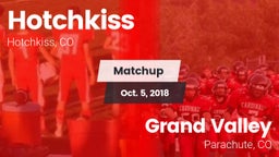 Matchup: Hotchkiss vs. Grand Valley  2018