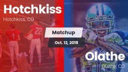 Matchup: Hotchkiss vs. Olathe  2018