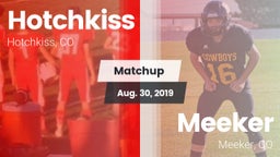 Matchup: Hotchkiss vs. Meeker  2019