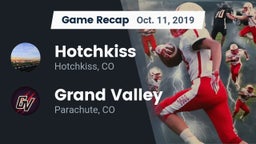 Recap: Hotchkiss  vs. Grand Valley  2019